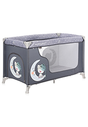 Кровать-манеж Lorelli MOONLIGHT 1 Grey Cute Moon