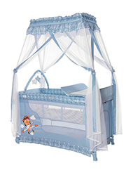 Кровать-манеж Lorelli MAGIC SLEEP Blue Adventure