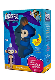 Игрушка интерактивная Baby Monkey Fingerling Toy /643989/