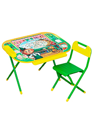 Набор столик+стульчик для дошкольника, Dami Nr. У2р/1