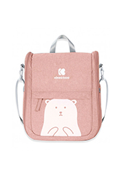 Универсальная детская переносная сумка - кровать 2 в 1 Bear Pink /8020443/