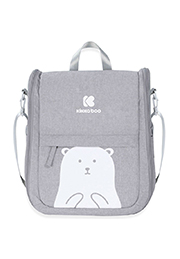 Универсальная детская переносная сумка - кровать 2 в 1 Bear Grey /8020450