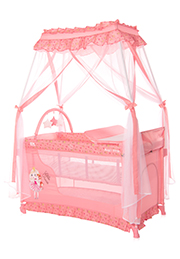 Кровать-манеж Lorelli MAGIC SLEEP Pink Princess