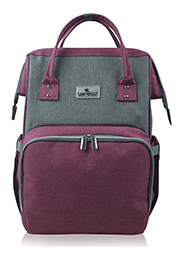 Рюкзак для мамы Lorelli TINA Pink&Grey /10040260007