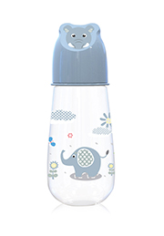 Бутылочка для кормления 125 ml Lorelli ANIMALS Moonlight Blue /10200750001/
